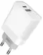 Сетевое зарядное устройство XO L64 PD Power Adapter 20W/1 USB 1 USB-C White