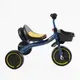 Детский велосипед 3-х колесный BS 602 BestTrike украинская озвучка музыкальная колонка. Black and blue (168744)