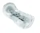 Мастурбатор с внутренней спиральной структурой и стимулирующим шариком Pretty Love - Transparent masturbator Blue