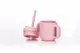 Силіконова чашка дитяча FreeOn з ручками і соломинкою, pink