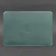 Чехол из натуральной кожи для MacBook 13 дюйм Бирюзовый
