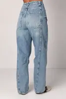 Жіночі джинси Baggy Fit - блакитний колір, 36р.