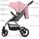 Коляска прогулочная El Camino Dynamic ME-1053-1-Pale-Pink розовая