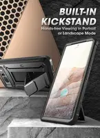 Чехол и стекло Supcase для Google Pixel 7 Pro - Unicorn Beetle Pro, Black (843439118522)