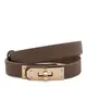 Женский кожаный ремень Borsa Leather CV1ZK-135t-taupe