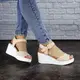 Женские босоножки Fashion Naz 1812 40 размер 25 см Бежевый