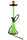 Кальян KAYA Neon SPN 630 L высота 73 см на 2 персоны зеленый