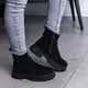Ботинки женские Fashion Gunpowder 3455 41 размер 26 см Черный