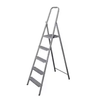 Драбина складна Eurogold STEEL HOME 215 170 см срібляста
