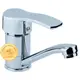 Смеситель MD Ø40 для кухни гусак прямой 150мм на гайке AQUATICA MD-1B141C (9712100)
