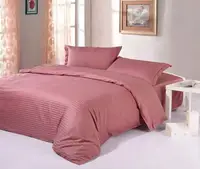 Постельное белье MAUVE Elite Сатин страйп MERISET - Полуторный