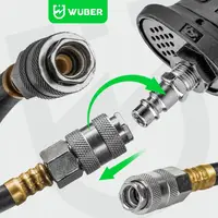 Шланг пневматический к компрессору 10м 10x17мм Wuber (Польша)