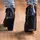 Женские босоножки Fashion Rags 3021 40 размер 25,5 см Черный
