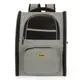 Рюкзак-переноска для кошек и собак 40х27х33 CosmoPet CP-44 Grey