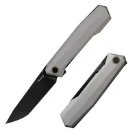 Ніж складаний туристичний Ruike P166-AК, (9.2 см) 14C28N / Aluminum сірий