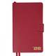 Деловой блокнот датированый 2026 Leo Planner Alpha 252630 12х20 см 352 страницы бордовый