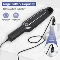 Пилосос Car vacum cleaner з акумулятором, автомобільний пилосос бездротовий. Колір: чорний