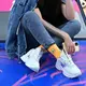 Кроссовки женские белые Т1409 41