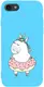 Чехол-накладка TOTO Matt TPU 2mm Print Case Apple iPhone 7/8/SE 2020 #3 Unicorn Donut Sky Blue