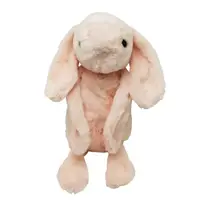 Детский плюшевый рюкзак Кролик Bambi C51801, 30х13 см Розовый