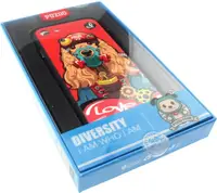 Чехол-накладка PUZOO TPU with UV Printing Punk Phone iPhone 7/8/SE 2020 Red