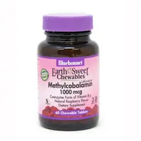Витамины и минералы Bluebonnet Earth Sweet Chewables Methylcobalamin 1000 mcg 60 жевательных таблеток