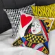 Подушка с мешковины Queen of my heart 45x45 см (45PHB_21L007)