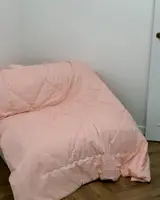 Одеяло евро Dushka Home 21335 200х220 см персиковое
