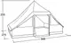 Палатка десятиместная Easy Camp Moonlight Cabin Grey 120444