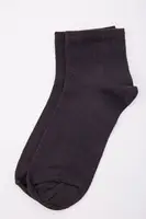 Однотонные мужские носки черного цвета 167R307-1