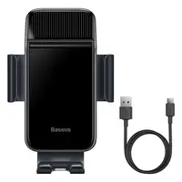 Утримувач BASEUS Smart Solar Power Wireless Cycling Electric Holder IP54 |4.7-6.7"|
