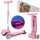 Самокат ББ Maxi JR3-060-28-P розовый