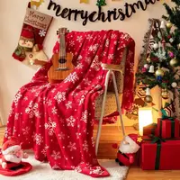 Плед новогодний евро New Year 8 19311 200х230 см