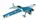 Самолёт радиоуправляемый Precision Aerobatics XR-52 1321мм KIT (синий)