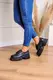 Броги женские Fashion Wind 3241 40 размер 25,5 см Черный