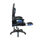 Кресло геймерское Kruger&Matz GX-150 с подставкой для ног Black/Blue