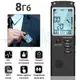 Диктофон цифровой с большим экраном Savetek GS-T60, память 8 Гб, стерео, аккумуляторный