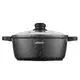 Кастрюля с крышкой Ardesto Gemini Anzio AR2430GE 22 см 3.1 л черная
