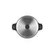 Кастрюля с кришкой Ringel Zitrone BlaСk RG-2108-20 BL- R 20x10.5 см 3 л