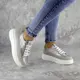 Кеды женские Fashion Ether 2285 39 размер 24,5 см Розовый