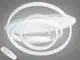Потолочная светодиодная люстра с диммером 135W 7005/4 LED 3color dimmerдне