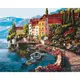 Картина по номерам "Утро на берегу озера 2" KHO3503, 40*50 см