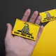 Набор шевронов 2 шт с липучкой Змея Don't Tread On Me, Не наступай на меня 5х8 см вышитый патч нашивка шеврон