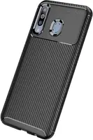 Чехол-накладка TOTO TPU Carbon Fiber 1,5mm Case Samsung Galaxy A40s/M30 Black