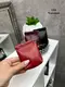 АКЦИЯ! Натуральная кожа. Черная - стильная компактная и удобная монетница на зажиме - 10х8.5 см (1360)