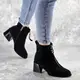 Ботильоны женские Fashion Specks 2403 39 размер 25 см Черный