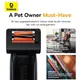 Автомобильный пылесос Baseus AP02 Handy Vacuum Cleaner (6000pa) |25min, 1000ml|