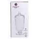 Конфетница с крышкой стеклянная Ø 10 см HP-YH-17