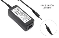 Блок питания для ноутбука Samsung 19v 2.1a 40w 5.5x3.0 or 5.0x3.0mm (+pin) (B class) 1 день гар.