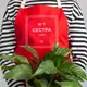 Фартук "Сестра №1 у світі", красный
